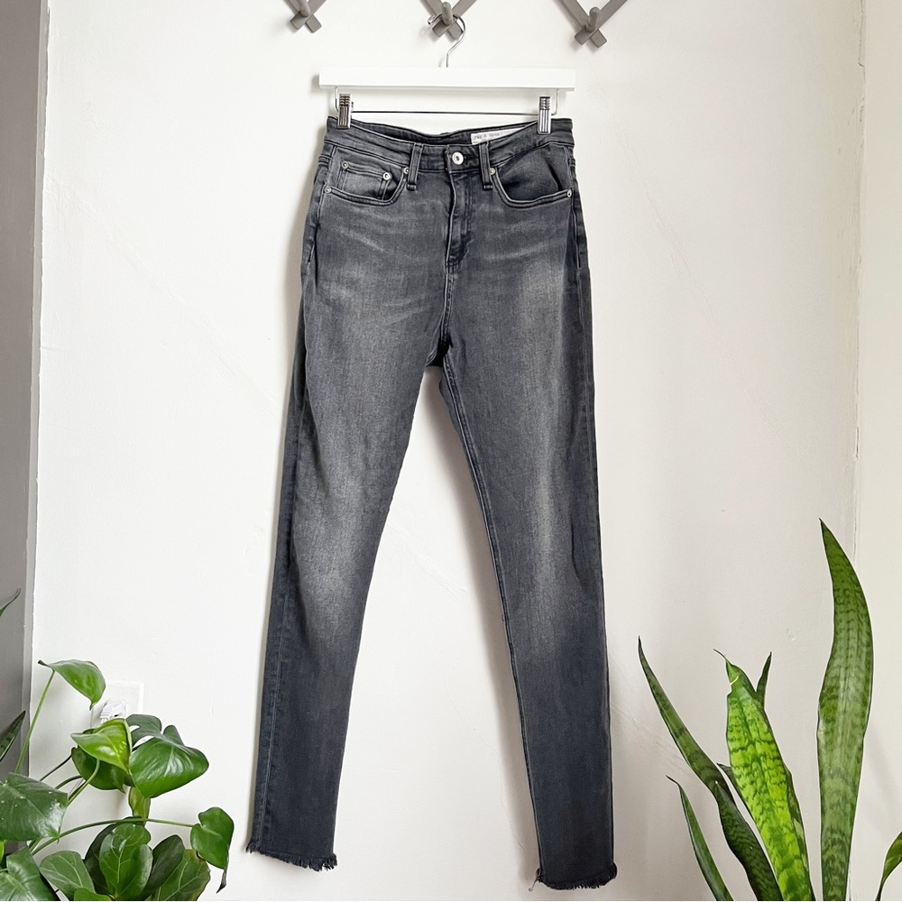 Rag & Bone Nina High-Rise Skinny in Armory